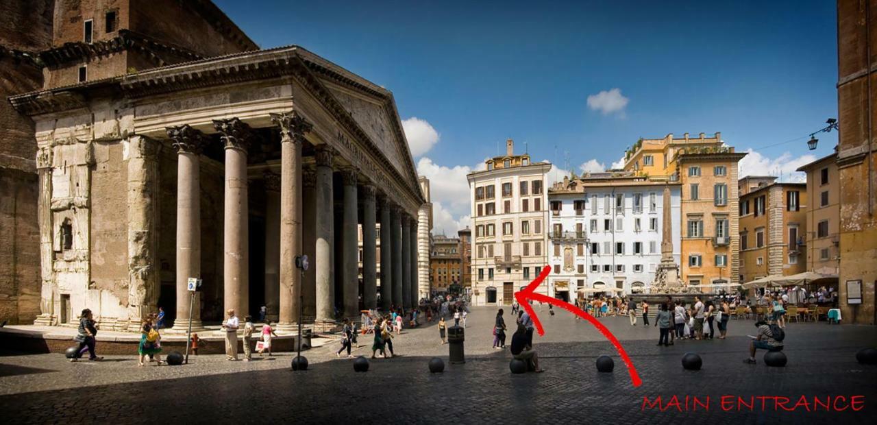 Domus Rotundae Pantheon Apartment Rome Luaran gambar
